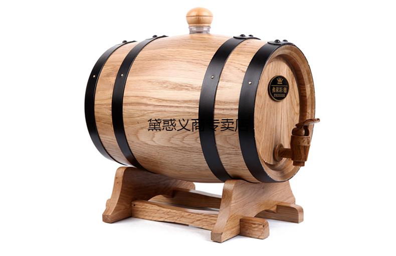 桶空桶橡木桶空桶3l5l5升10升25升50升225l橡木桶酒桶葡萄酒桶红酒桶