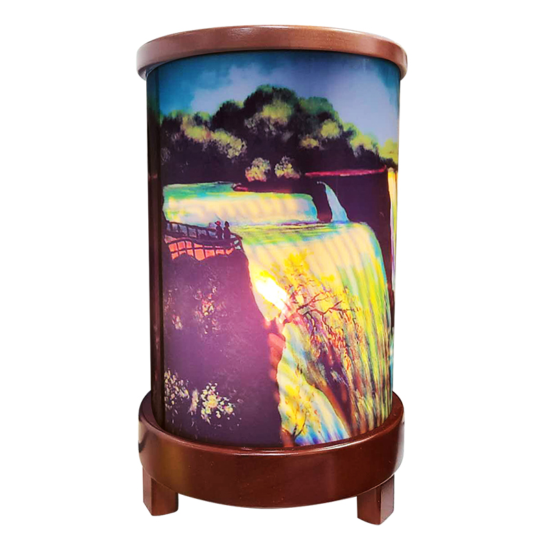 春光乍泄同款瀑布灯 台灯何宝荣黎耀辉张国荣周边纪念品旋转跑走马灯