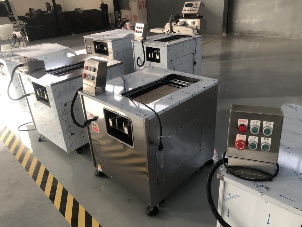 乾尊全自动斜切鱼片机商用小型切黑鱼草鱼三文鱼巴沙鱼鱼肉切片片鱼机