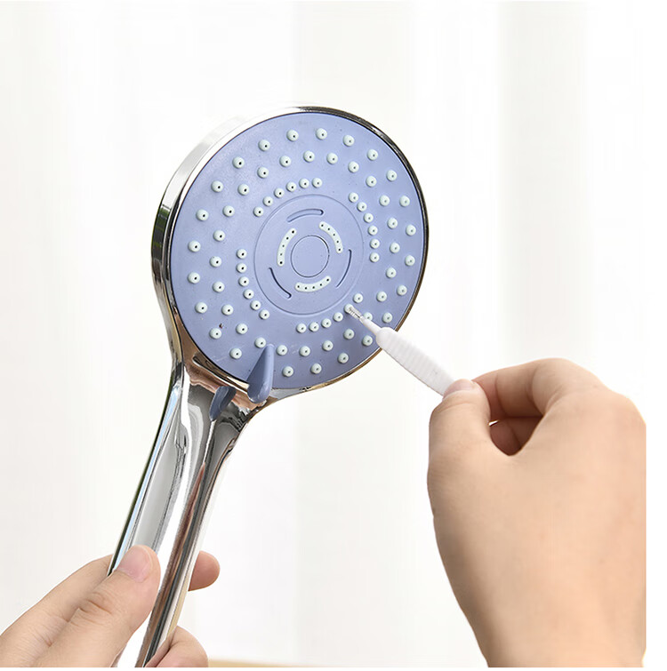 花洒疏通器 日本花洒清洁刷喷头孔疏通器清洁神器浴室清洁针莲蓬头