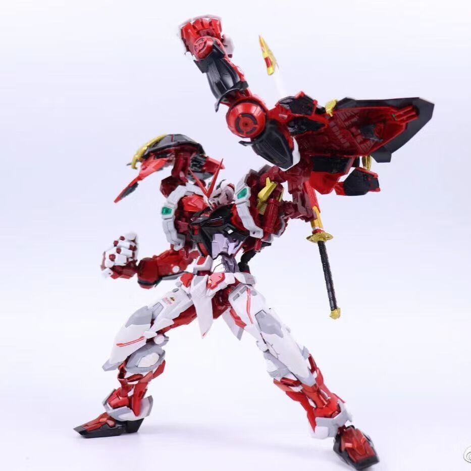 大剑红迷惘敢达 mb样式 带水贴地台【京闪配 8812红异端配 大剑地台