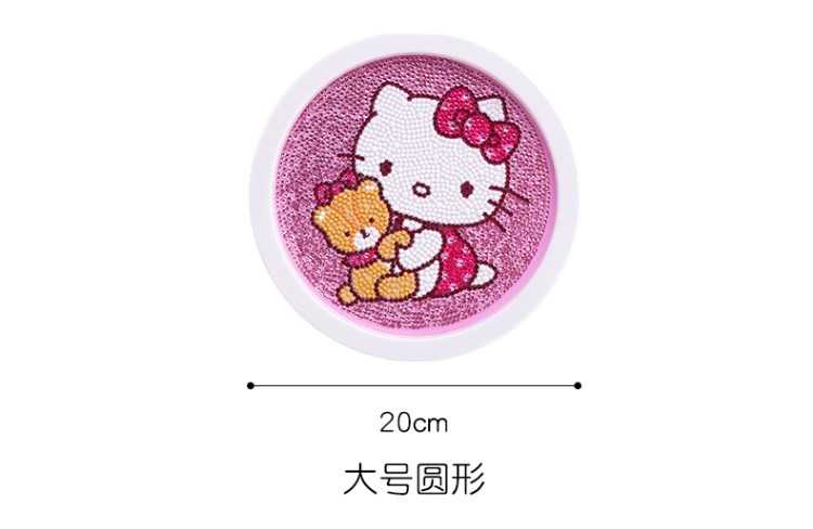 迪士尼官方品牌儿童钻石贴画水晶贴手工diy制作材料包满钻男女孩小