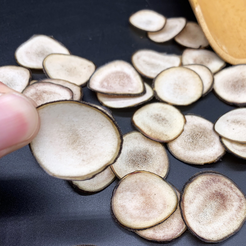 吉林梅花鹿鹿茸片鹿茸白粉片白沙片主角大片带腊片新鲜鹿茸整枝