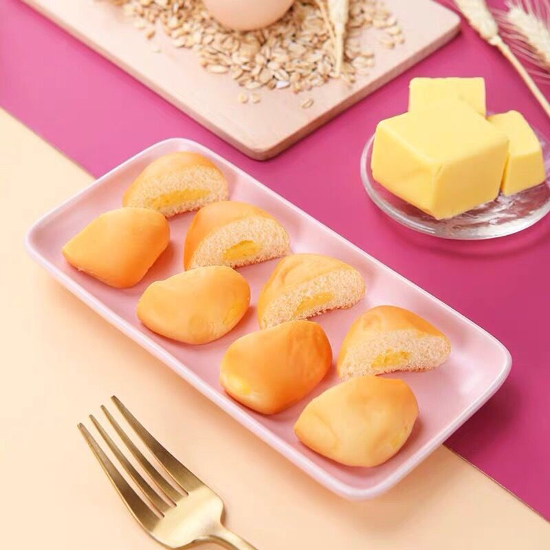 布鲁托小面包海盐黄油夹心早餐点心食软面包营养整箱散装港式鸡蛋仔4