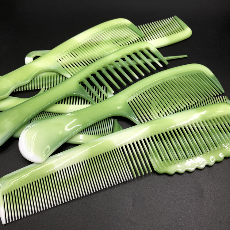 生态皓适天 牛筋大梳子折不断加厚不掉齿按摩家用男女学生卷发梳美容