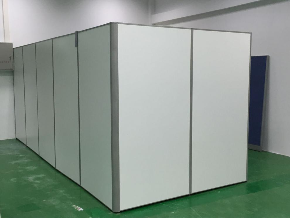 屏风帘移动屏风简易屏风办公室隔断屏风活动玻璃车间隔断墙牙科屏风