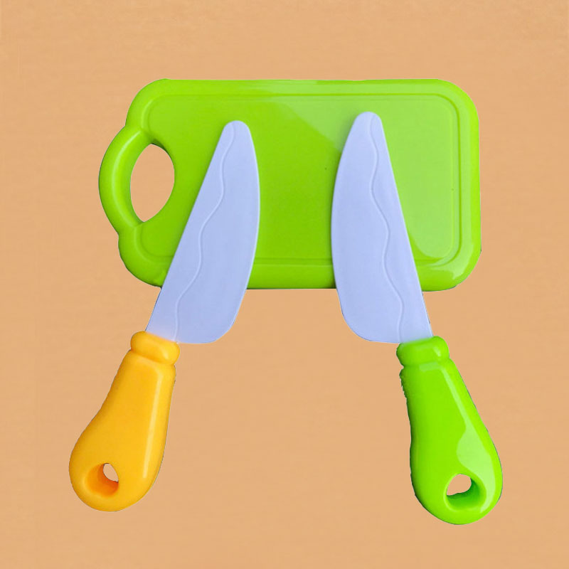 玩具小刀儿童塑料男孩切水果玩具切切乐粘女孩塑料小刀切蔬菜 医具