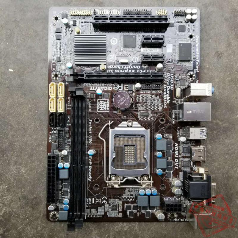 迅图(xuntu)gigabyte/技嘉 b85m-d2v小板ddr3大板i3i5四代cpu b85 天