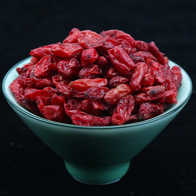 山茱萸500g克山茱萸肉山萸肉山茱萸粉中药材特级山