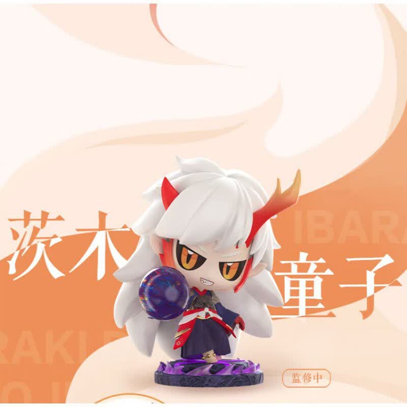 现货明盒阴阳师器之道观山海式神盲盒茨木酒吞鬼吞盲盒一只加车收藏先