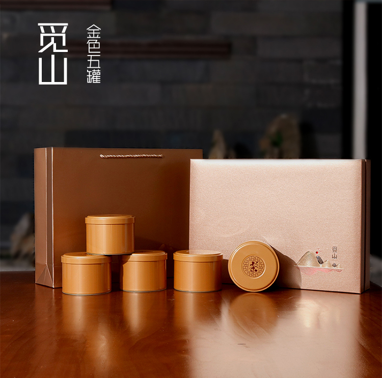 凤凰单丛茶叶包装盒空礼盒铁观音茶叶罐礼盒装空盒私人订制觅山3罐红