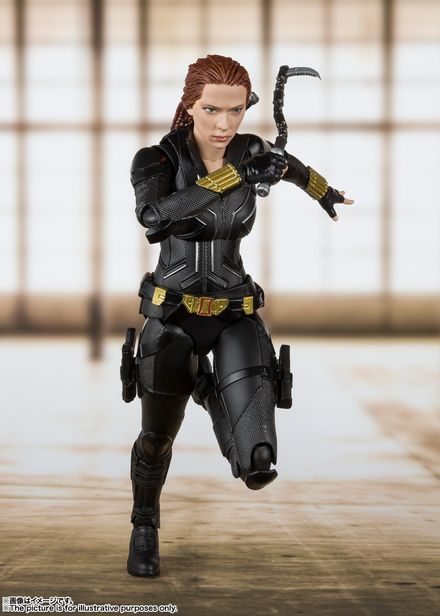 万代(bandai)日版shf独立电影版黑寡妇模仿大师 可动全新现货 模仿