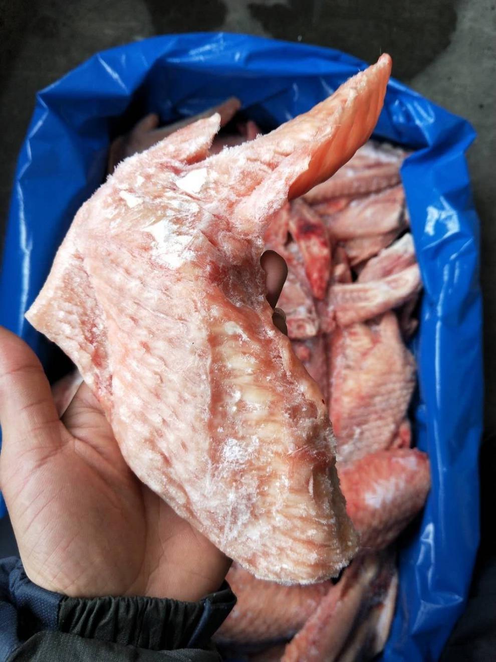 顺丰速运 新鲜火鸡翅大鸡翅火鸡翅膀冷冻火鸡二节翅整箱 虾先生 3斤