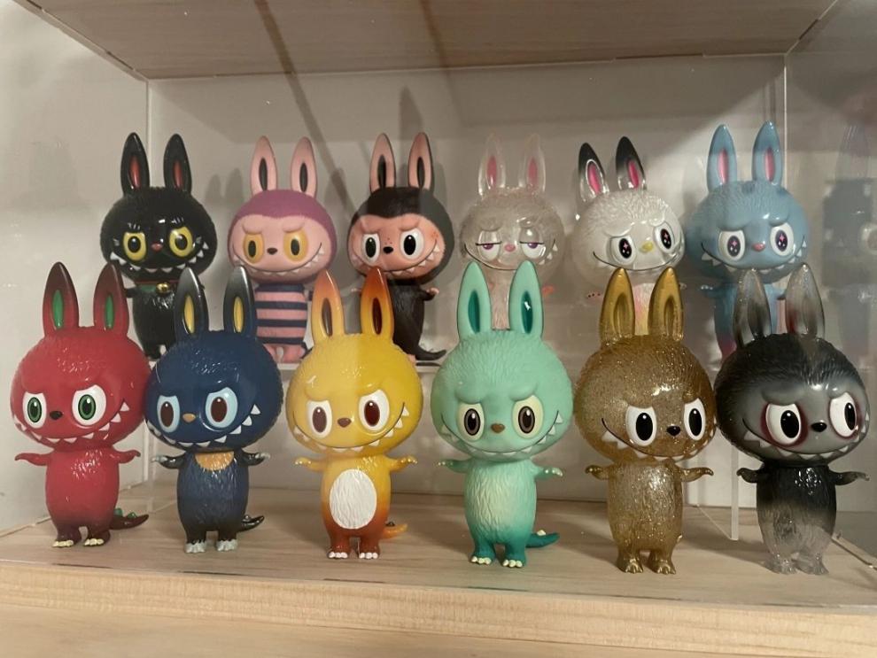 拉布布labubumini4代迷你zimomo4四代盲盒确认款送孩