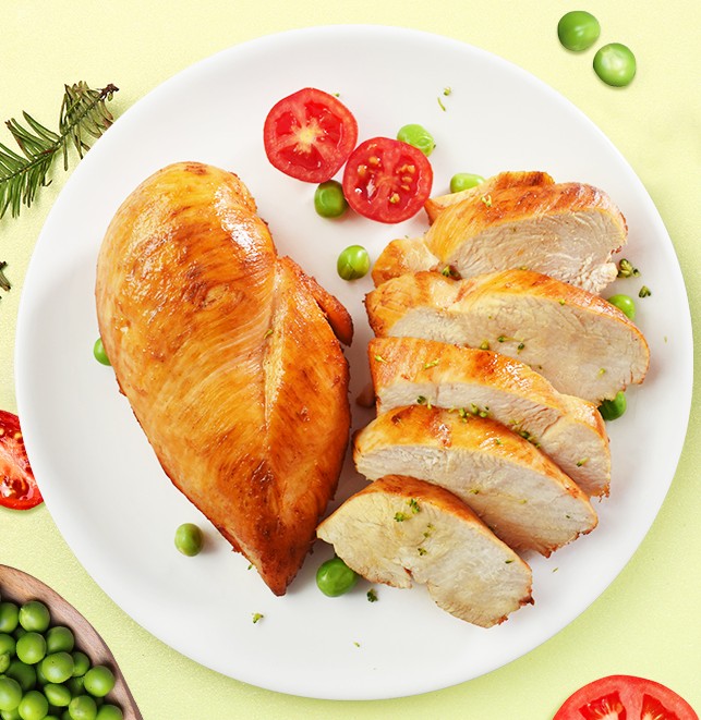 【优选好物】【臻选好物】鸡胸肉bt中烟熏罗勒味鸡胸肉1千克健身轻食