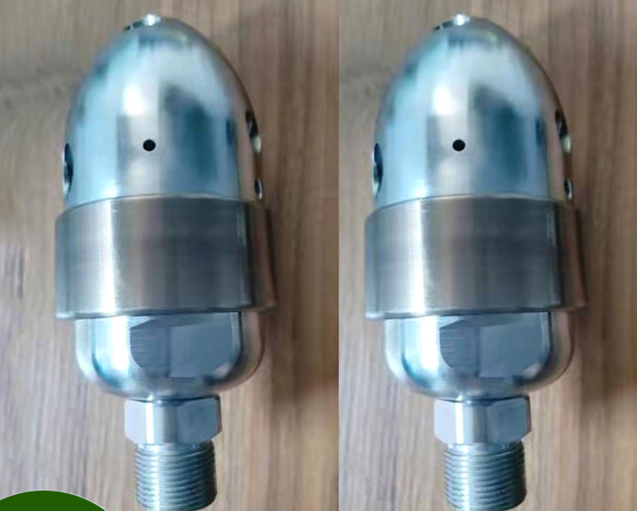 定制工业管道清洗旋转喷头两孔表明清洗除锈除漆獾猪流体高压魔鬼喷头