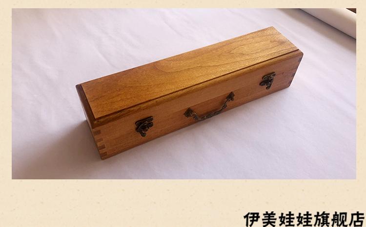 2022新款香樟木画盒香樟木书画字画锦盒卷轴家谱盒子装画的筒画卷收纳