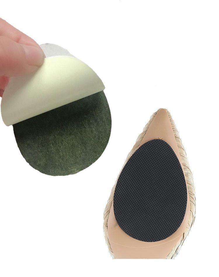 鞋跟防响神器鞋子防滑贴粗跟鞋子静音高跟鞋打滑橡胶垫消音鞋跟防前贴