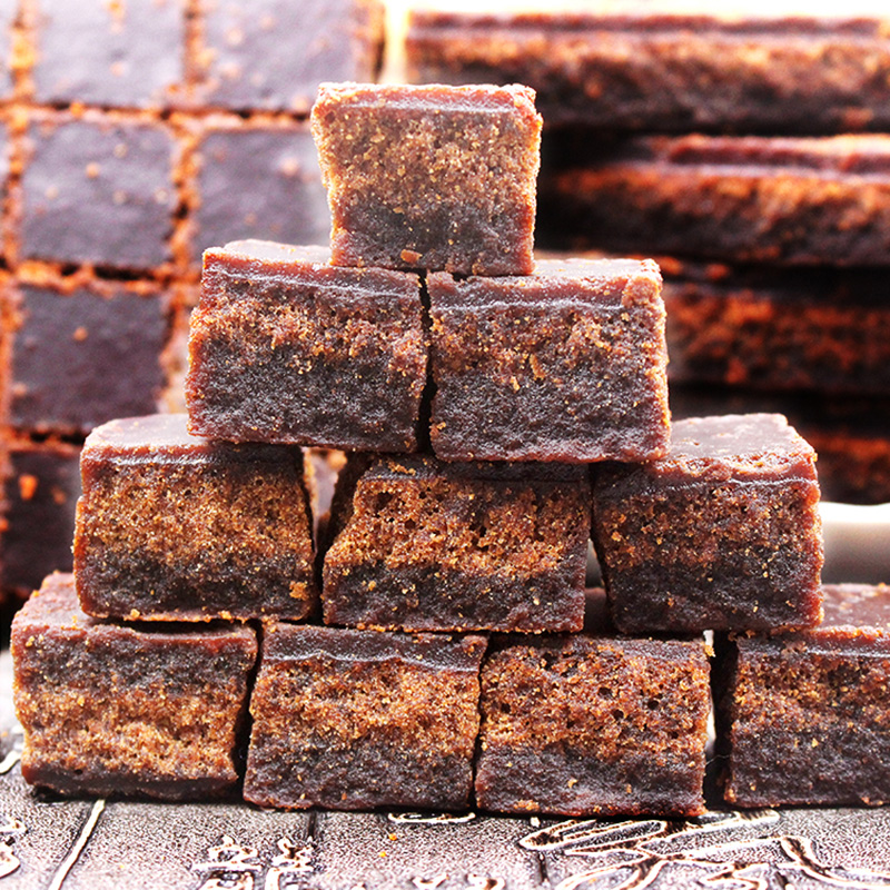 岭南广西红糖土红糖农家黑糖手工老红糖块粉甘蔗糖500克500克件拍2件