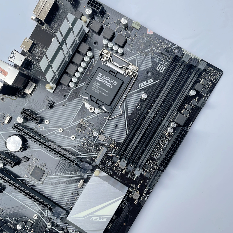 质保一年库存新asus华硕primez370p1151主板ddr4支持9700蓝色