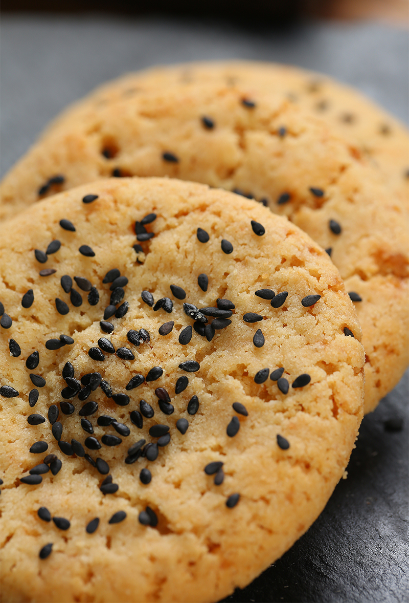 山药黑芝麻桃酥饼干老式独小包装整箱 【新品】山药桃酥36袋72片2斤装