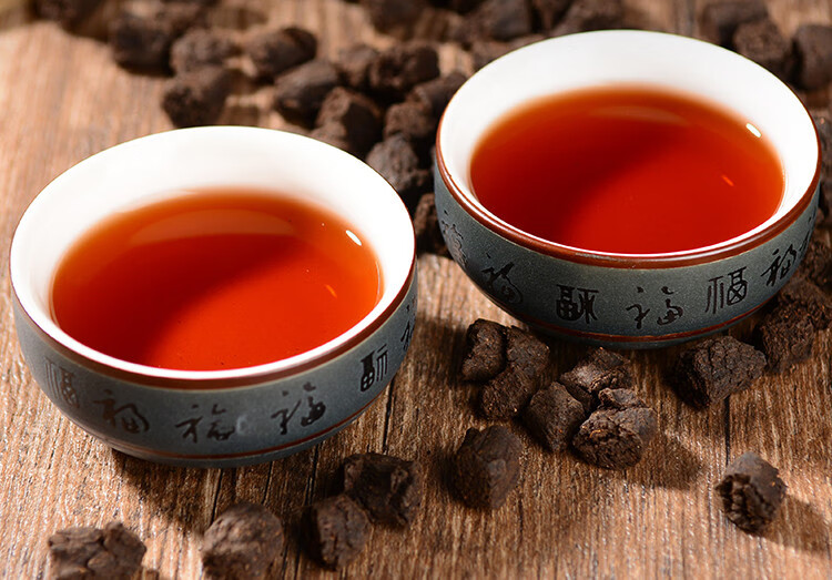 2斤糯米香碎银子老茶头散茶云南茶茶化石熟茶红茶茶