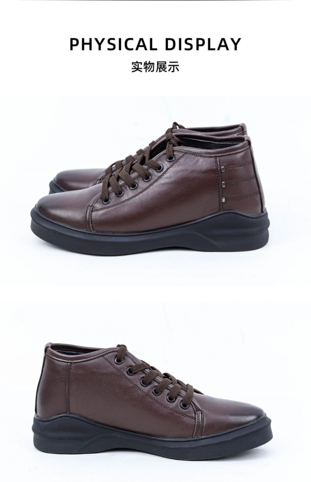 金猴jinho男鞋头层牛皮休闲舒适耐穿加绒爸爸鞋百搭耐磨皮鞋sm88128b