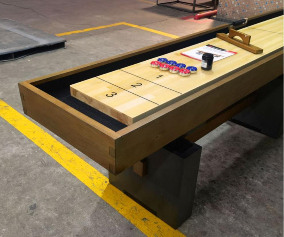 沙壶球桌 球桌球台沙壶球桌直销健身器投分球桌桌上保龄球家用 京迪卡