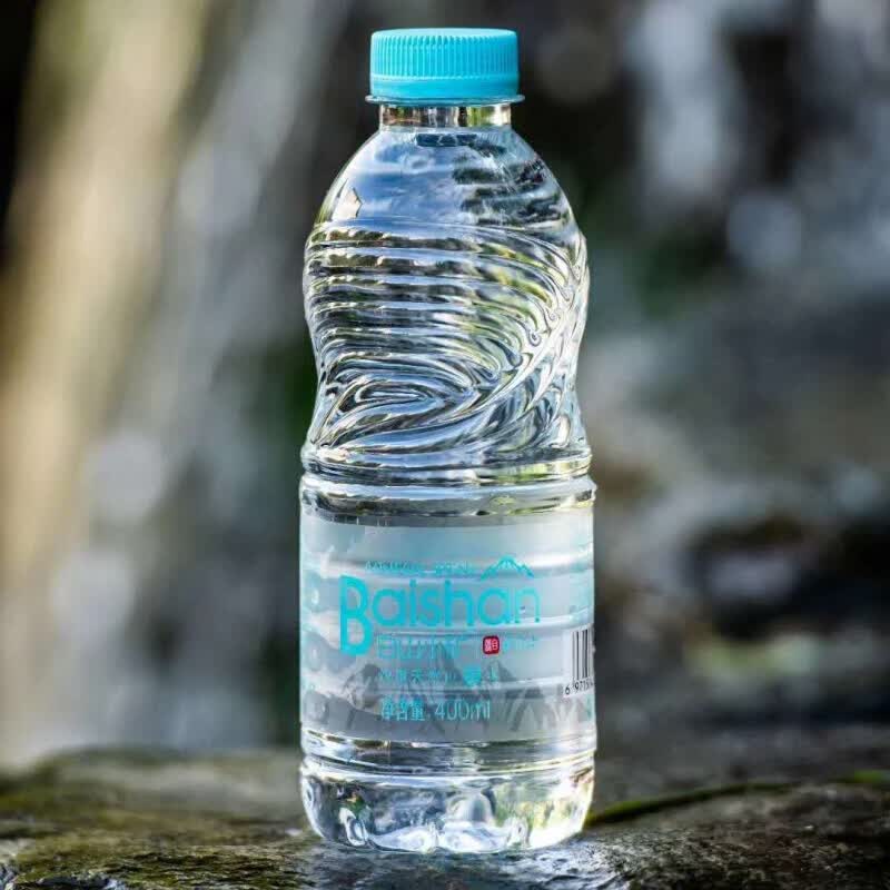 白山小矿矿泉水12瓶长白山矿物质山泉水白山小矿400ml12瓶整箱白山小