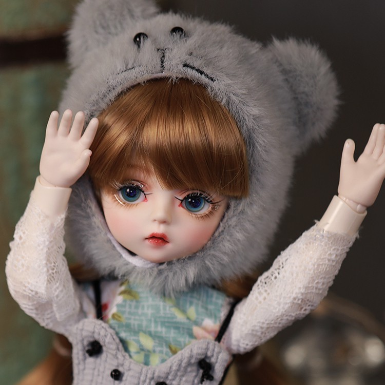 bjd关节sd小娃娃正版多丽丝凯蒂改妆女孩礼物仿真公主玩具洋娃娃 莫莉