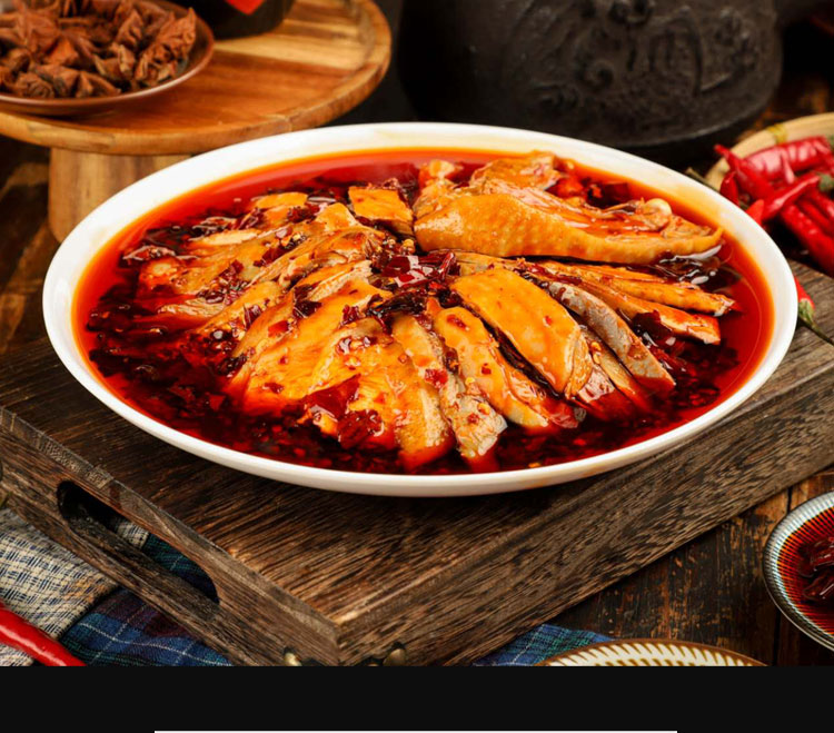 晨臻【】源小幺鬼城特产丰都麻辣鸡块重庆私房菜凉拌鸡红油辣子调料