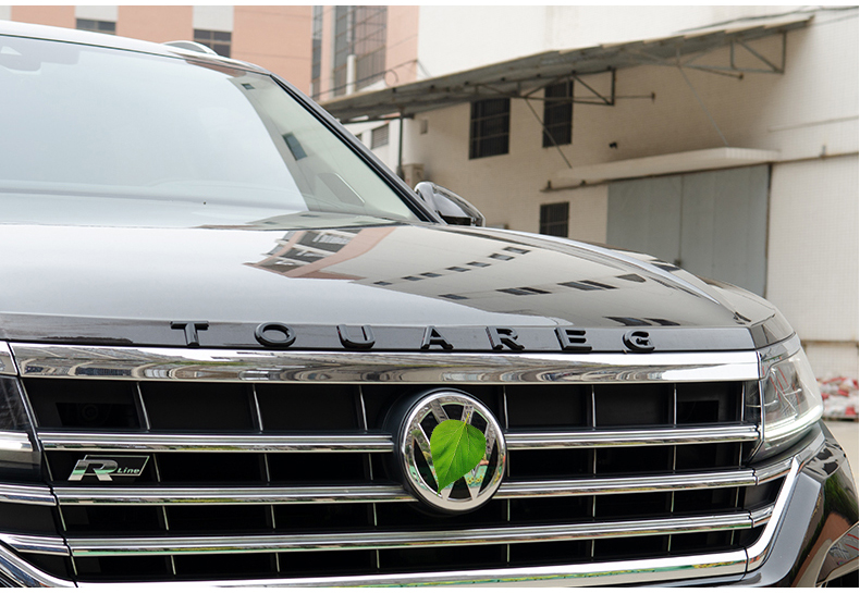 适用于大众途锐尾门排量车标3.0t/2.