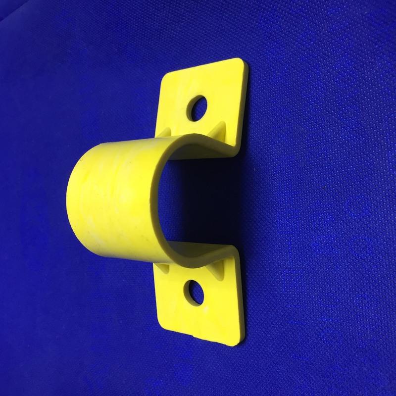 定型化临边防护连接件工地基坑楼梯扶手钢管件塑料临时护栏杆配件如需