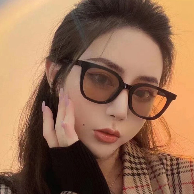 xpmr新品无度数有色眼镜2021网红新款方形高品质太阳眼镜潮流时尚墨镜