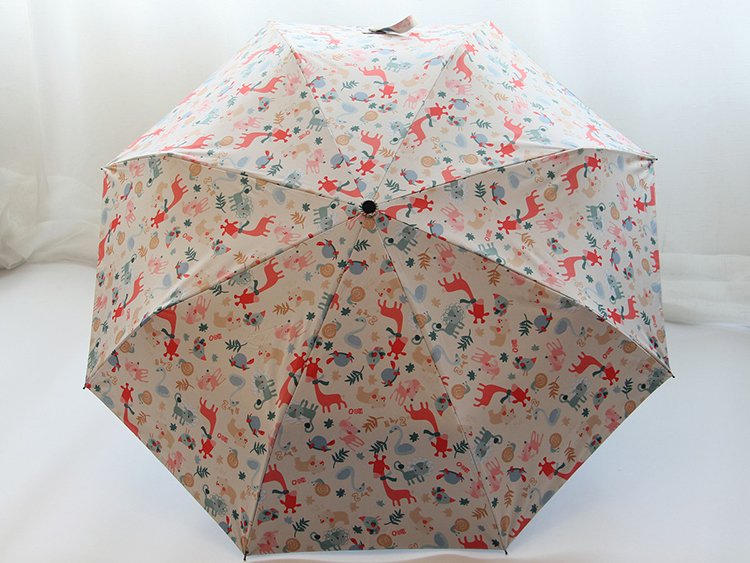 义乌掌中伞黑胶防晒五折伞口袋伞折叠防晒紫外线迷你遮阳伞超轻便携超