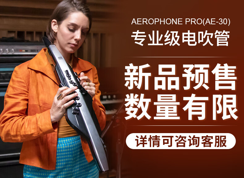 罗兰电吹管ae10电子黑管乐器ae01电萨克斯笛子ae05初学者成人ae30品质
