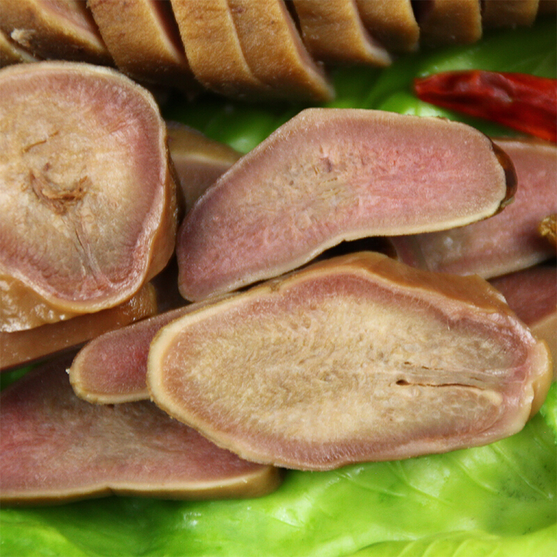 河北特产新鲜卤煮驴舌头驴口条五香驴舌头驴杂驴头肉驴肉真空500g五香