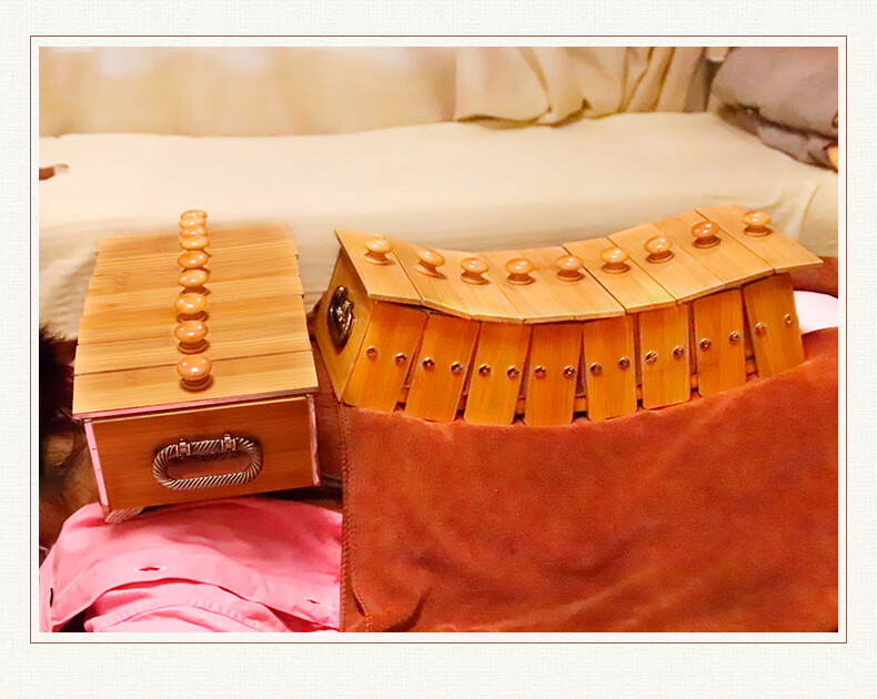 妙灵安楠竹龙骨灸器具隔葁督脉灸工具长蛇火龙灸艾灸馆美容院专用艾灸