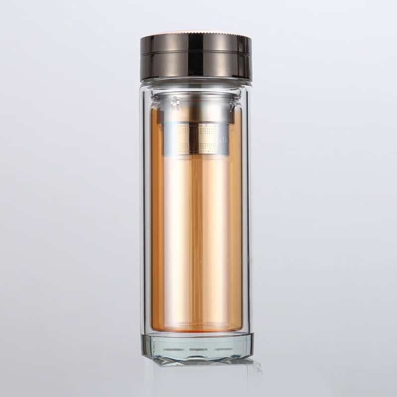 将军水杯退伍老兵水杯战友聚会党员纪念礼品水晶养生玻璃水杯子 可