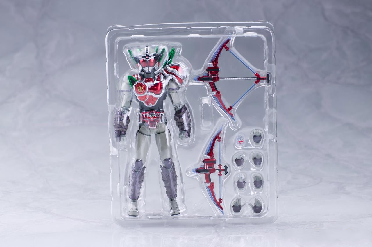 万代(bandai) 日版shf可动假面骑士铠武西格德sigurd樱桃能量铠甲