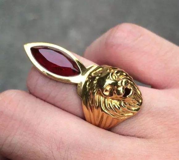 雷欧奥特曼戒指狮子之瞳变身器儿童动漫变身时尚饰品 14号内周长55.