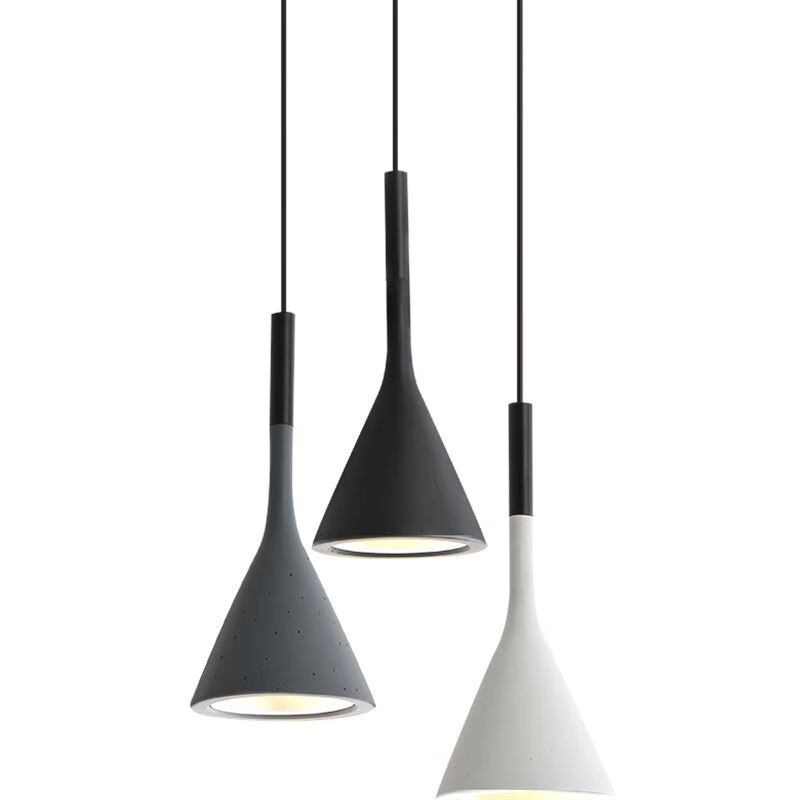 单个鱼线吊灯卧室床头柜吊灯北欧简约长线创意餐厅吧台设计师单头单个