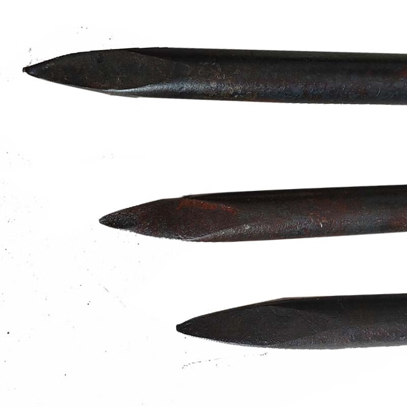 风镐钎子 风镐钎子尖头扁头铁钎子风杆头凿子风镐头