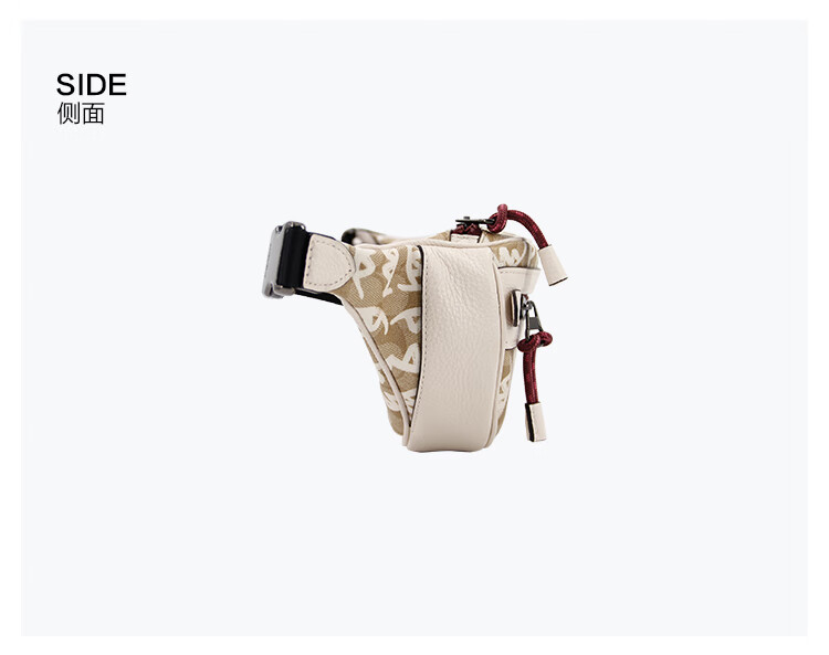 coach蔻驰小怪兽男包腰包运动男士胸包大容量青年休闲单肩斜挎包男pvc