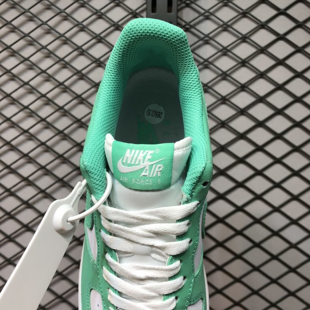 同款af1空军一号107low薄荷绿男鞋女鞋低帮运动鞋头层皮薄荷绿莆田