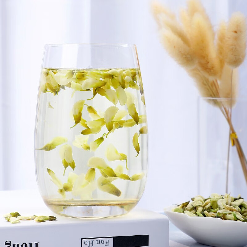 陈一凡槐花茶250g精选当季新货洋槐花槐米干杨槐树花蕊泡水喝的养生茶