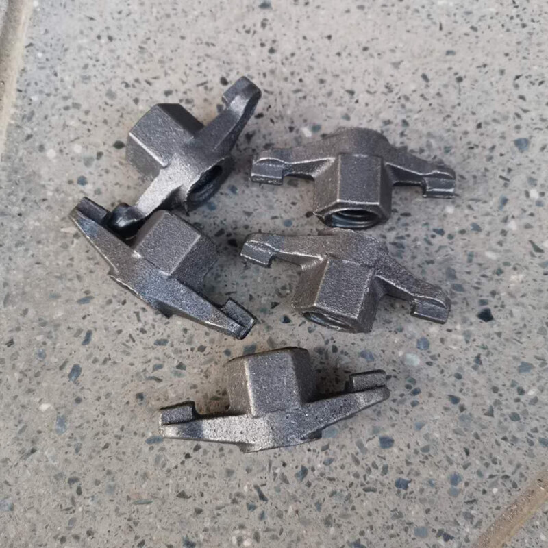 模板锁脚螺栓建筑木工外墙锁角侧支模预埋件丁字梁口定位螺杆整套