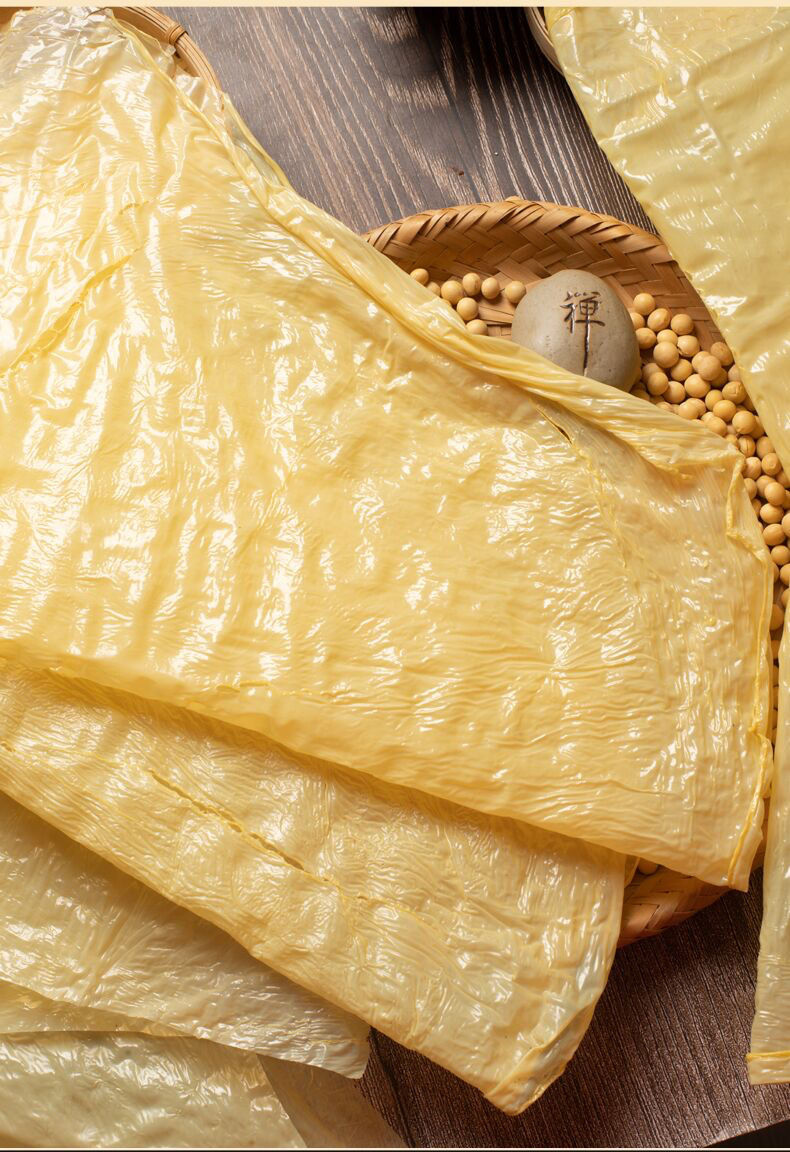 正宗农家手工头层薄豆皮豆腐皮自制油豆皮干货月子豆皮扇形 250克(11