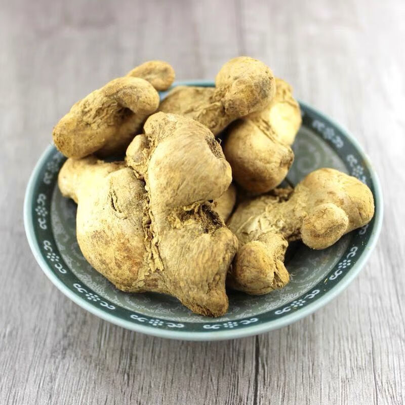 煨姜炮姜正宗煨姜 泡姜 干生姜 黑姜干姜个碳老姜炭多规格 炮姜500克