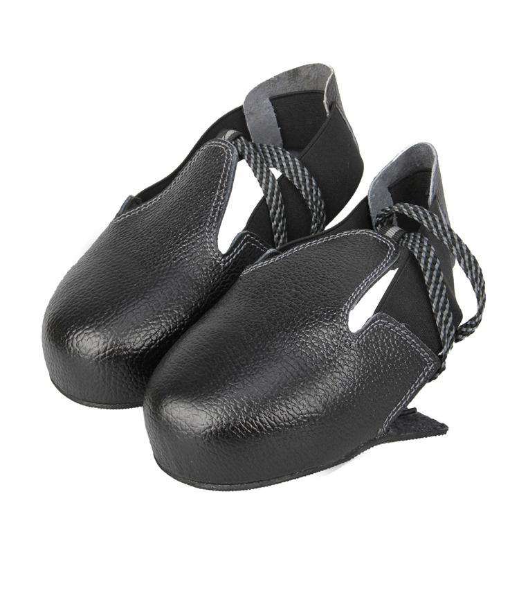 防砸鞋套 鞋头 访客防砸鞋套劳保鞋钢头参观鞋套定制 皮达标防砸鞋套